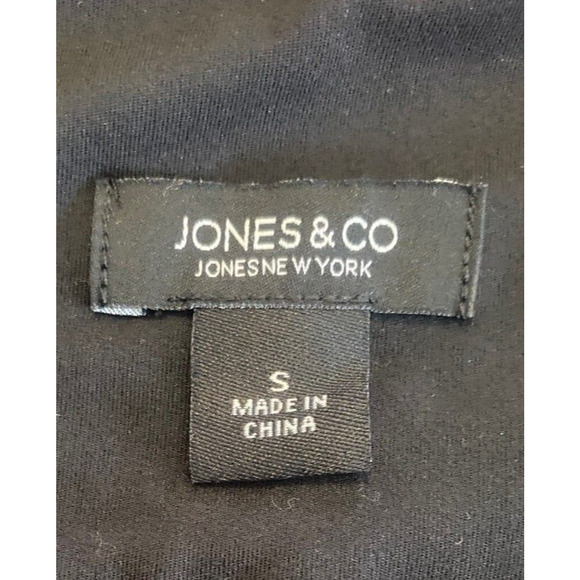 Jones & Co Jones New York High Waist Black Bootcut Knit Leggings Size Small NWOT - Picture 5 of 5